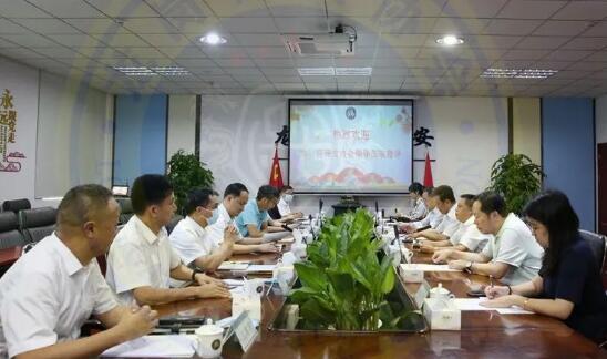 深圳市保安協會會長多人一行到龍崗區保安公司調研指導工作